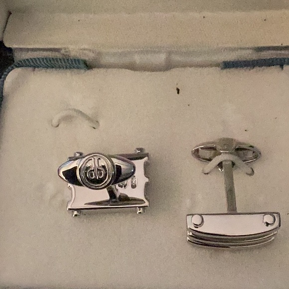 Vintage NIB Dolan Bullock Sterling Silver Cuff Links - Picture 4 of 6